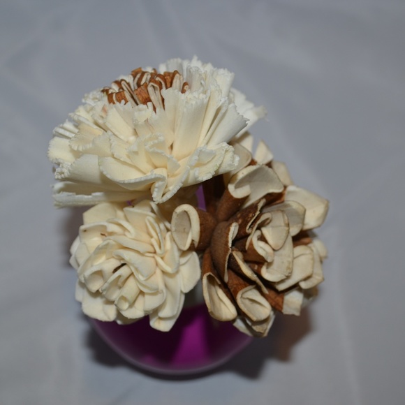 Handmade Wood Flower Arrangement - Picture 3 of 8